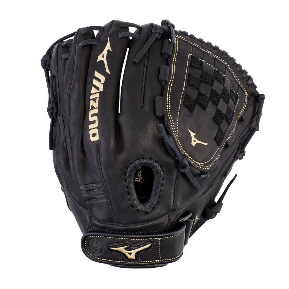 Luva Mizuno Softball MVP Prime Fastpitch 12" - Mulher - Pretas - ZNDGS9628